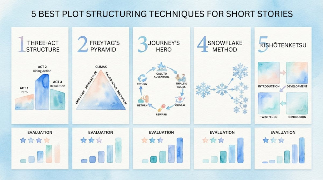 5 Best Plot Structuring Techniques for Short Stories