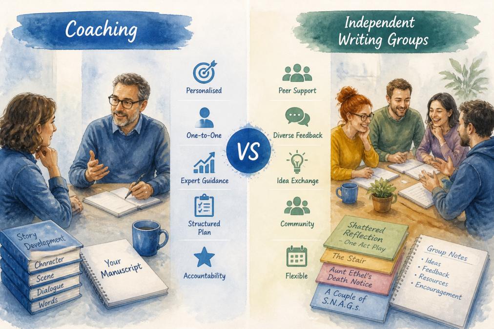 Coaching vs Independent Writing Groups: Which Fits Your Craft?