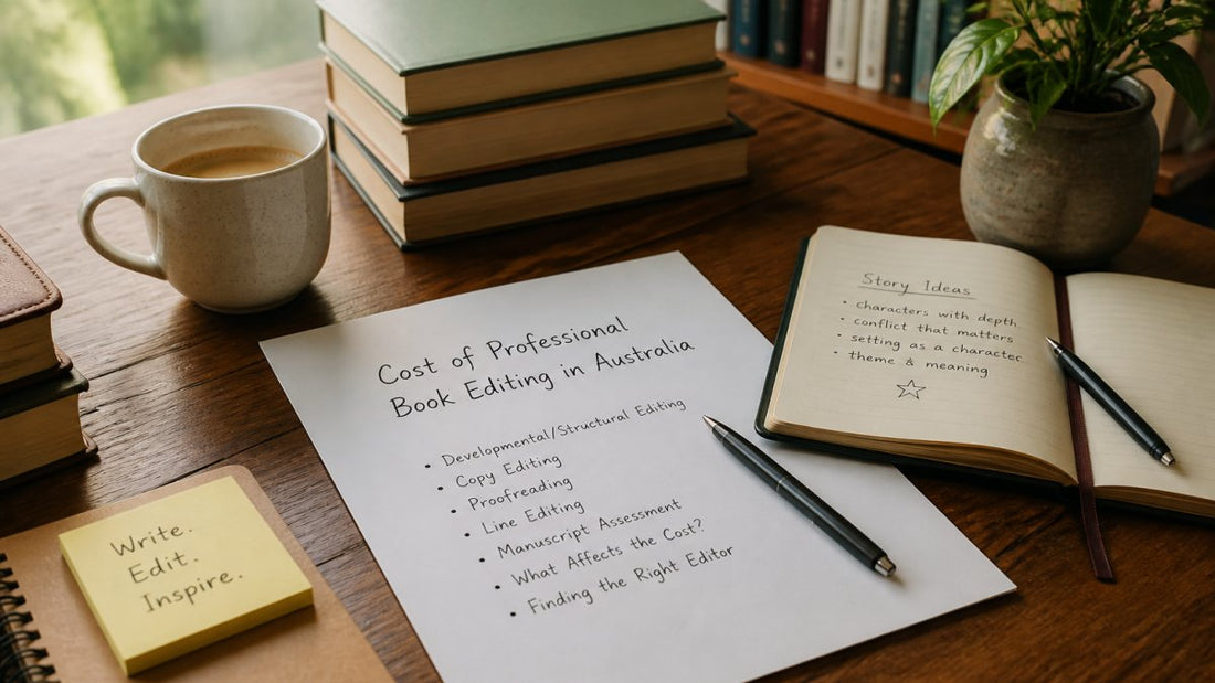 Cost of Professional Book Editing in Australia